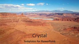  Presentation with horse teen - Colorful slides enhanced with dead horse state park near backdrop and a  colored foreground