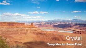  Presentation with law race horse - Cool new PPT layouts with dead-horse-state-park-near backdrop and a coral colored foreground