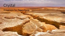  Presentation with ancient israel - Presentation theme enhanced with dead sea in israel background and a  colored foreground