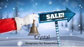  Presentation with christmas music for text - Slides with dead stars - digital composite of sale text background and a light blue colored foreground