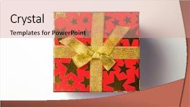  Presentation with red white blue - Audience pleasing slides consisting of dead stars - red and blue color christmas backdrop and a coral colored foreground