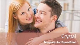  Presentation with hearing - Audience pleasing PPT layouts consisting of deaf people - smiling young woman loving her backdrop and a coral colored foreground