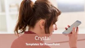  Presentation with hearing aid - Slides featuring deaf-woman-wearing-hearing-aid background and a coral colored foreground