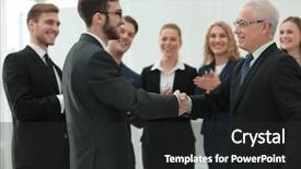  Presentation with business growth success biblical principles - Audience pleasing slides consisting of concept of success in business backdrop and a dark gray colored foreground