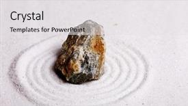  Presentation with garden sand - Slide set enhanced with death row - zen rock garden background background and a white colored foreground