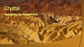  Presentation with death - Audience pleasing slide set consisting of death valley national park california backdrop and a  colored foreground