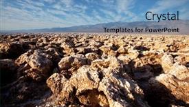  Presentation with death - Presentation having death valley background and a teal colored foreground