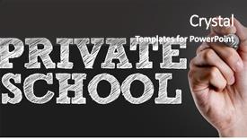  Presentation with society - PPT layouts having debating society - hand writing the text private background and a dark gray colored foreground