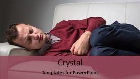  Presentation with celiac disease - Slide deck enhanced with debilitating condition of celiac disease background and a violet colored foreground