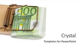  Presentation with accounting financial bank banking account - Amazing slide deck having debt and debt with credit backdrop and a white colored foreground