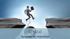  Presentation with loan - Slide set consisting of debt-and-loan-concept background and a light blue colored foreground