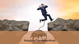  Presentation with loan - PPT theme enhanced with debt-and-loan-concept background and a coral colored foreground