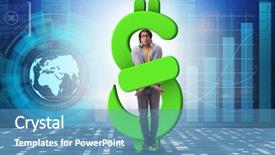  Presentation with young college student diagnosis of chlamydia - Beautiful PPT theme featuring debts - young man in student loan backdrop and a teal colored foreground