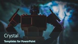  Presentation with optimus prime - 