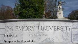  Presentation with atlanta - PPT theme featuring december-29-2021-atlanta-georgia background and a light gray colored foreground