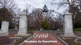  Presentation with atlanta - Amazing PPT theme having december-29-2021-atlanta-georgia backdrop and a tawny brown colored foreground