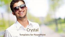  Presentation with glasses - Beautiful theme featuring chritsmas - teddy bear and gift placed backdrop and a lemonade colored foreground