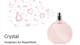  Presentation with colored - Presentation design having decent floral - colored sketches coming background and a  colored foreground