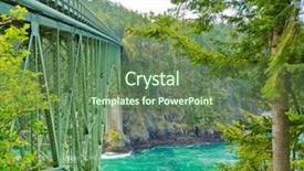  Presentation with deception - PPT theme with deception pass bridge bridge connecting whidbey island to fidalgo island in the u s state of washington background and a ocean colored foreground