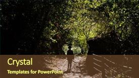  Presentation with outdoor clothes for hiking - Amazing slide deck having decision tree - traveling asian woman hiking backdrop and a tawny brown colored foreground