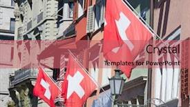  Presentation with august - Audience pleasing presentation theme consisting of declaration independence - swiss national day on august backdrop and a coral colored foreground