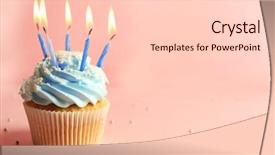  Presentation with unity candle - Slides featuring decorated with candle on pink background and a  colored foreground