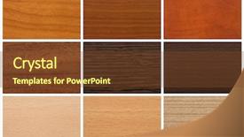  Presentation with furniture recliners - Presentation theme consisting of decoration sample - chipboards color palette and texture background and a tawny brown colored foreground