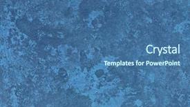  Presentation with plaster - Audience pleasing PPT layouts consisting of decorative blue texture plaster backdrop and a ocean colored foreground