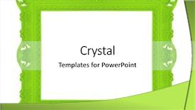  Presentation with picture frame - PPT layouts with decorative contemporary picture frame similar background and a white colored foreground