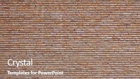  Presentation with stones - Cool new presentation theme with decorative stones surface texture photo backdrop and a coral colored foreground