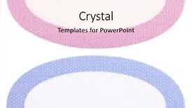  Presentation with labels - Amazing PPT theme having decorative textile cloth labels blank tags backdrop and a cream colored foreground