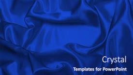  Presentation with deep blue - Beautiful presentation featuring deep-blue-color-abstract-silk backdrop and a navy blue colored foreground