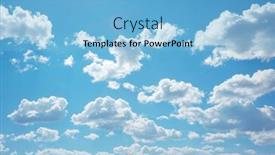  Presentation with deep blue - Slide deck featuring deep-blue-sky-at-day background and a light blue colored foreground