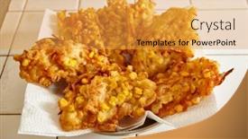  Presentation with deep - Slide deck with deep-fried-ote-ote-indonesian background and a  colored foreground