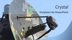  Presentation with military - Colorful slides enhanced with defence - military abstract backdrop and a light blue colored foreground