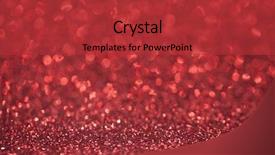  Presentation with light abstract - Amazing presentation theme having defocused lights - abstract red glitter light bokeh backdrop and a red colored foreground