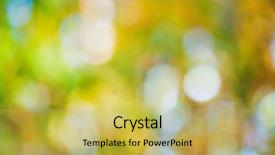  Presentation with blur bokeh of shop - Amazing slides having defocused lights - autumn bokeh background backdrop and a yellow colored foreground