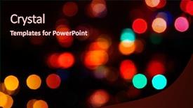  Presentation with light abstract - Slides consisting of defocused lights - beautiful abstract spot light decoration background and a  colored foreground