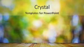  Presentation with bright - Cool new slide set with defocused lights - bright background autumn bokeh backdrop and a yellow colored foreground