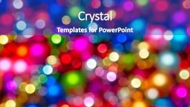  Presentation with christmas tree - Cool new presentation with defocused ligths of christmas tree backdrop and a  colored foreground