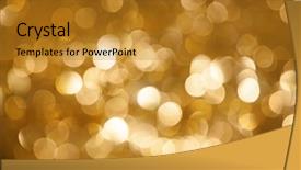  Presentation with christmas tree - Amazing PPT theme having defocused ligths of christmas tree backdrop and a  colored foreground