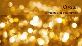  Presentation with christmas tree - Colorful PPT layouts enhanced with defocused ligths of christmas tree backdrop and a gold colored foreground