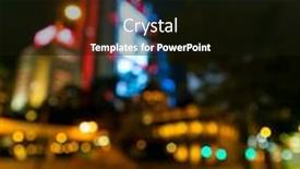  Presentation with hong kong - Cool new slides with defocused-shot-of-hong-kong backdrop and a black colored foreground