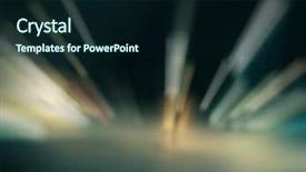  Presentation with urban design - Cool new presentation theme with defocused urban abstract texture background backdrop and a  colored foreground