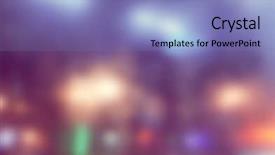  Presentation with urban design - Theme consisting of defocused urban abstract texture background background and a  colored foreground