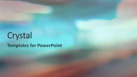  Presentation with urban design - Slides enhanced with defocused urban abstract texture background background and a arctic colored foreground