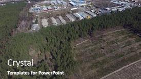  Presentation with european union - Presentation featuring deforestation-ecology-of-ukrane background and a dark gray colored foreground