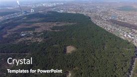  Presentation with european union - Cool new presentation design with deforestation-ecology-of-ukrane backdrop and a dark gray colored foreground