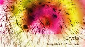  Presentation with lines - Beautiful PPT theme featuring degradation - abstract background of different colors backdrop and a cream colored foreground