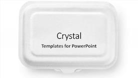  Presentation with analysis risk top view - Colorful PPT theme enhanced with degradation - top view of biodegradable paper backdrop and a white colored foreground